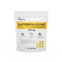 Proton Labs Liofilizowana Laktoferyna LFD 95% 250 mg z witaminą C, 60 kaps.