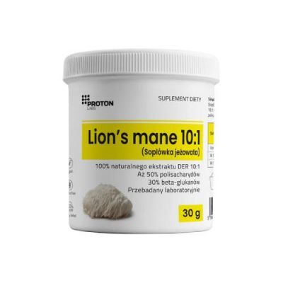Proton Labs Lion's Mane Soplówka jeżowata 10:1, 30 g