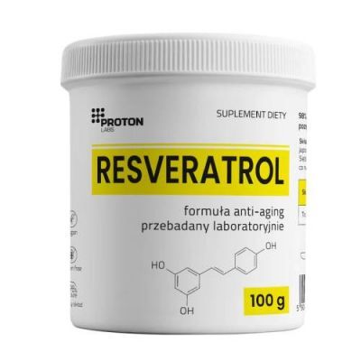 Proton Labs Resveratrol, trans-resweratrol 99%, 100 g