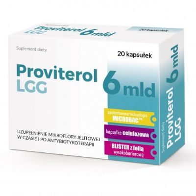 Proviterol LGG 6 mld, 20 kaps.