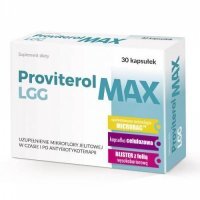 Proviterol LGG MAX, 30 kapsułek KRÓTKA DATA 31.01.2027