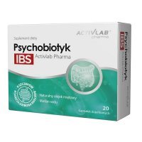 PSCHOBIOTYK IBS 20 kapsułek Activlab Pharma