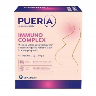 Pueria Immuno Complex, 60 kapsułek  KRÓTKA DATA 30.06.2026