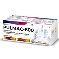 PULMAC-600 10 tabletek musujących