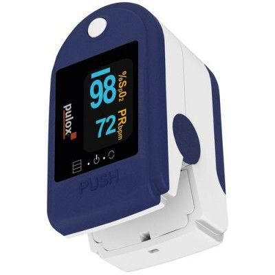 Pulsoksymetr napalcowy PULOX PO-200A z alarmem
