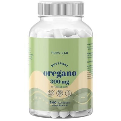 PURE LAB Ekstrakt Z Oregano 300 mg 240 kapsułek