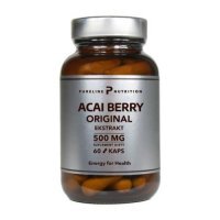 PURELINE NUTRITION Acai Berry Orginal Ekstrakt z jagód Acai 500 mg, 60 kaps.