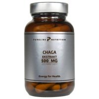 Pureline Nutrition Chaga 500 mg, 60 kaps.