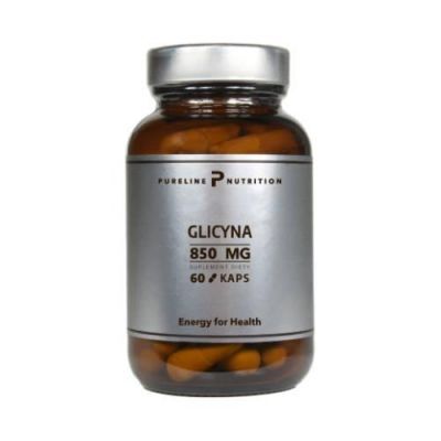 Pureline Nutrition Glicyna 850mg, 60kaps.