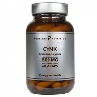 Pureline Nutrition Glukonian Cynku ekstrakt 500 mg, 60 kaps.