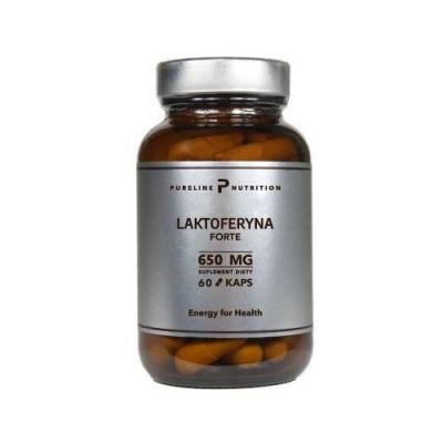 Pureline Nutrition Laktoferyna Forte, 60 kapsułek