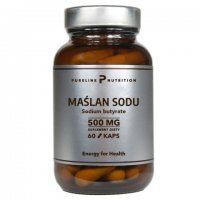 MEDFUTURE PURELINE NUTRITION Maślan sodu 500 mg 60 kapsułek
