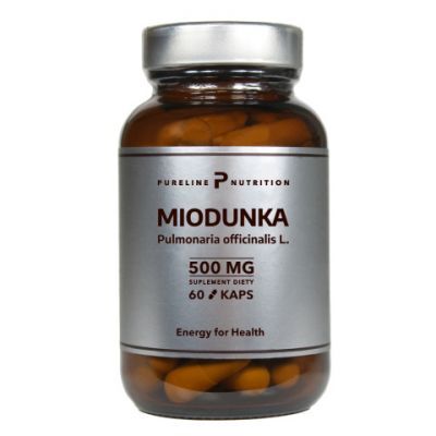 MEDFUTURE PURELINE NUTRITION Miodunka 500 mg 60 kapsułek