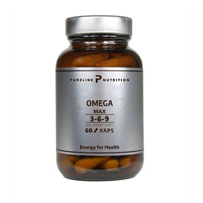 Pureline Nutrition Omega 3-6-9, 60 kaps.