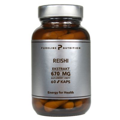 Pureline Nutrition Reishi, 60 kapsułek