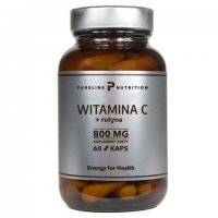 Pureline Nutrition Witamina C + Rutyna, 60 kaps.