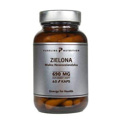 Pureline Nutrition Zielona małża nowozelandzka, 60 kaps.