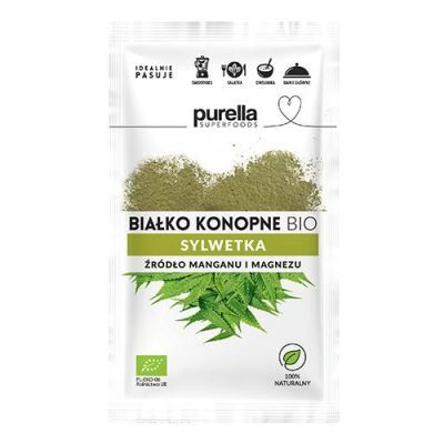 PURELLA Białko konopne sproszkowane Bio, 45g