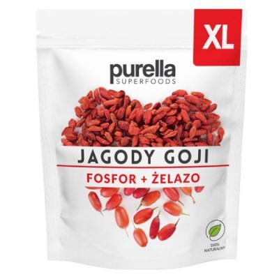PURELLA Jagody Goji Fosfor + Żelazo, 100 g