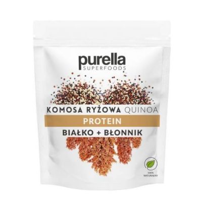 Purella Superfoods Komosa Ryżowa Quinoa Protein Białko + Błonnik, 180 g