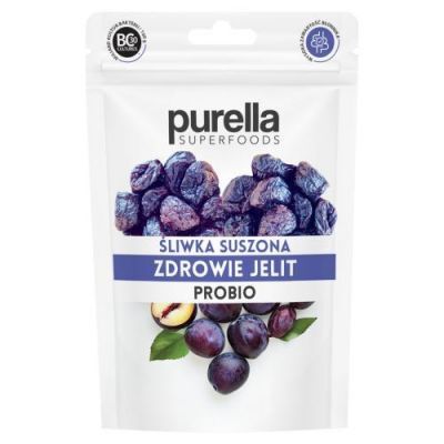 Purella Superfoods Śliwka suszona Probio, 100 g KRÓTKA DATA 30.06.2026