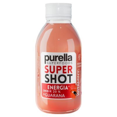 PURELLA SuperShot Energia imbir + guarana, 100 ml