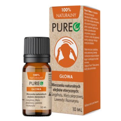 PUREO Głowa Mieszanka olejków eterycznych, 10 ml