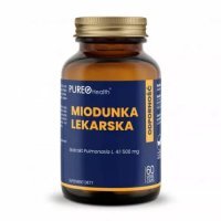 Pureo Health Miodunka lekarska 500 mg, 60 kaps.
