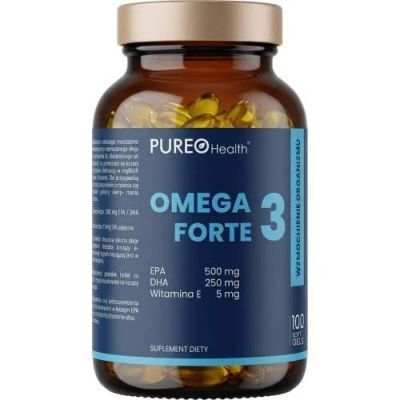 Pureo Health Omega 3 Forte, 100 kaps.