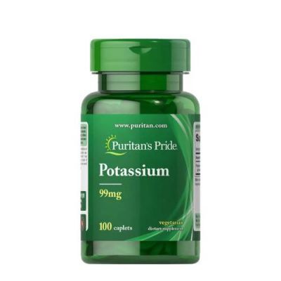 Puritan's Pride Potassium 99mg, 100tabl.