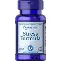 PURITAN'S PRIDE Stress Formuła B-Complex plus Witamina C i E 60 tabletek