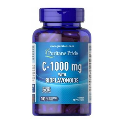 Puritan's Pride Witamina C-1000 mg - 100 tabletek