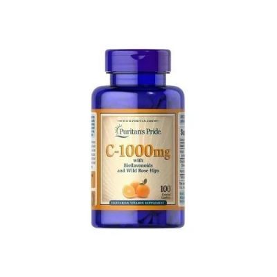 PURITAN'S PRIDE Witamina C 1000 mg z bioflawonoidami 100 tabletek