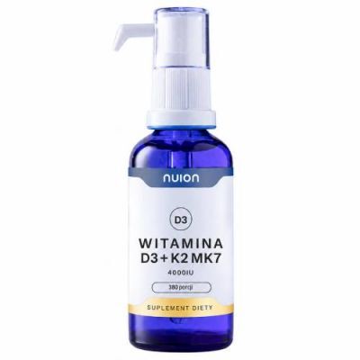 Puromedica Nuion Witamina D3 K2 MK7 4000 IU, 50 ml