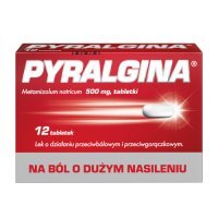 PYRALGINA 500 mg 12 tabletek
