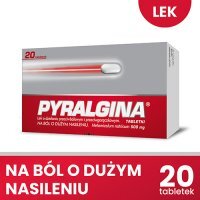 PYRALGINA 500 mg 20 tabletek