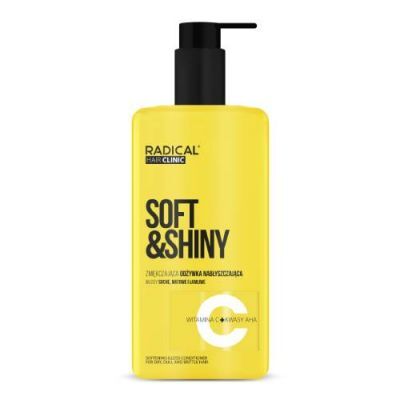 Farmona Radical Hair Clinic Soft&Shiny Zmiękczająca odżywka nabłyszczająca, 260 ml