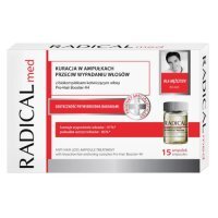 RADICAL MED Kuracja przeciw wypadaniu włosów dla mężczyzn 15 ampułek x 5 ml IDEEPHARM