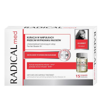 RADICAL MED Kuracja przeciw wypadaniu włosów dla kobiet 15 ampułek x 5 ml IDEEPHARM