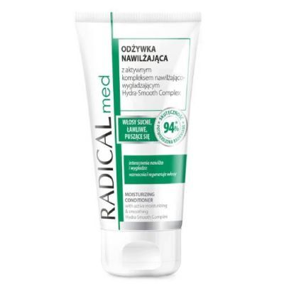 Radical Med Odżywka nawilżająca do włosów suchych, łamliwych, puszących się, 200 ml