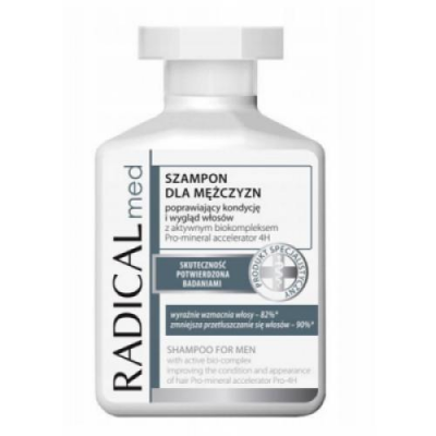 RADICAL MED Szampon dla mężczyzn, 300 ml KRÓTKA DATA 31.07.2026