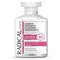 Radical med Szampon naprawczy do włosów farbowanych, wrażliwej skóry gowy, 300 ml