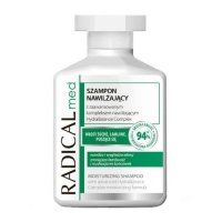 Radical Med Szampon nawilżający do włosów suchych, łamliwych, puszących się, 300 ml