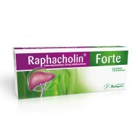 RAPHACHOLIN FORTE 10 tabletek wątroba, wzdęcia, niestrawność