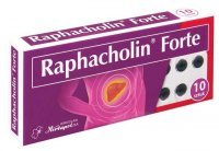 RAPHACHOLIN FORTE 10 tabletek wątroba, wzdęcia, niestrawność