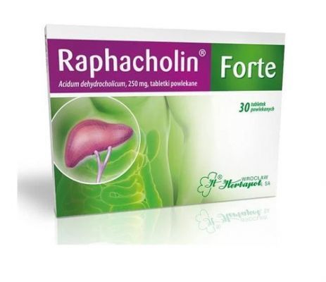 RAPHACHOLIN FORTE 30 tabletek