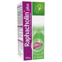 Raphacholin Plus 4,16 g + 0,51 g/5 ml płyn doustny, 100g