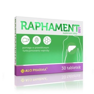 RAPHAMENT 150 30 tabletek Alg Pharma