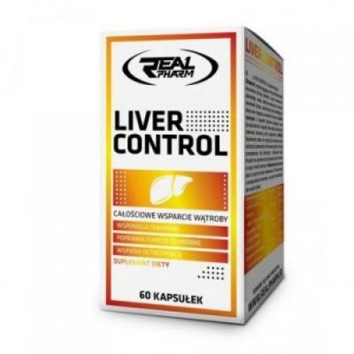 Real Pharm Liver Control, 60 kapsułek KRÓTKA DATA 30.11.2024