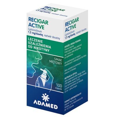 Recigar Active 1,5 mg/dawkę Roztwór doustny, 100 dawek